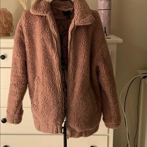 Teddy Jacket/Coat, New Look (UK brand) US size 4
